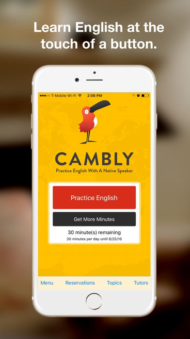 تطبيق كامبلي Cambly لتعلم اللغة الإنجليزية بكل سهولة بالتحدث مع مدرسين متخصصين مدونة نظام أون لاين التقنية