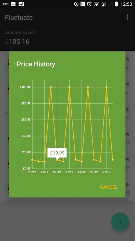 تطبيق Fluctuate