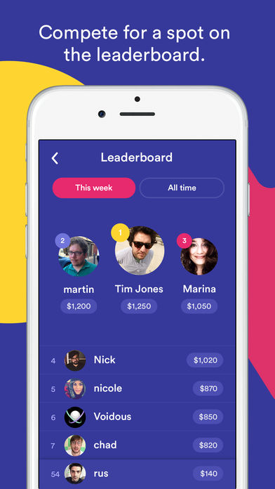 لعبة HQ Trivia