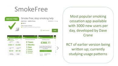 تطبيق Smoke Free