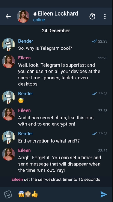 Telegram X تطبيق بديل لتطبيق تيليجرام من نفس الشركة ويتمتع بكل مزاياه وأكثر مدونة نظام أون لاين التقنية