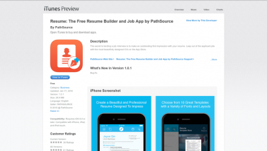 تطبيق Resume يقدم لك 20 نموذج مختلف لإنشاء سيرتك الذاتية مع إمكانية إضافة الصور مدونة نظام أون لاين التقنية