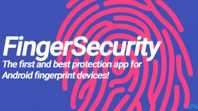 تطبيق FingerSecurity