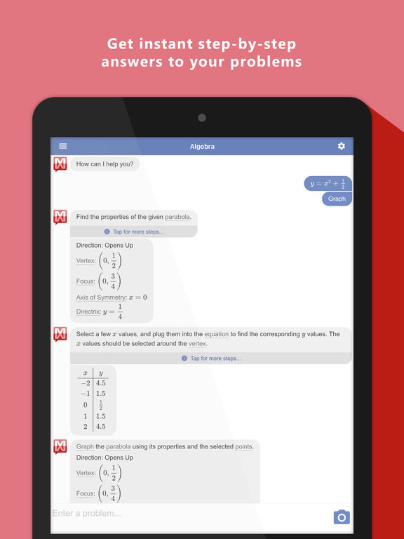 تطبيق Mathway لحل أي مسألة رياضية بالخطوات التفصيلية مدونة نظام أون لاين التقنية