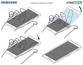 الكشف عن طريقة طي جوال جالكسي X القادم بواسطة براءة اختراع حصلت عليها سامسونج مدونة نظام أون لاين التقنية