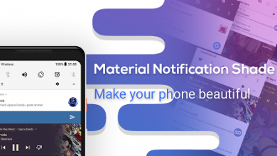 تطبيق Material Notification Shade للحصول على مزايا أندرويد أوريو مدونة نظام أون لاين التقنية