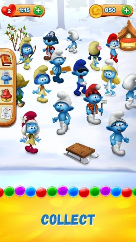 لعبة السنافر Smurfs Bubble Story الممتعة، متاحة لجوالات الآندرويد والآيفون مدونة نظام أون لاين التقنية