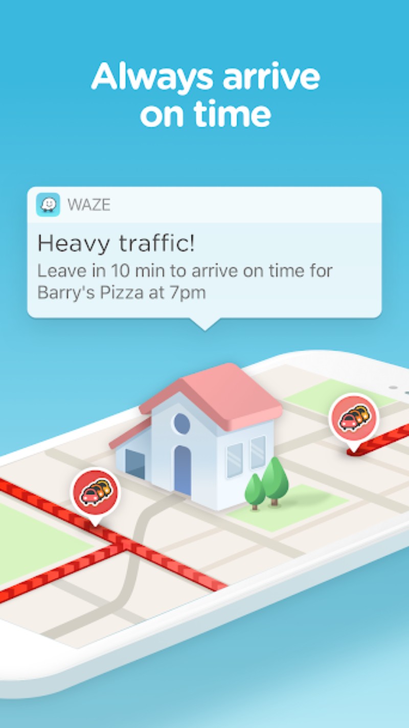 تطبيق WAZE للحصول على أفضل مسار وتجاوز الزحام بمساعدة مباشرة من السائقين الآخرين مدونة نظام أون لاين التقنية