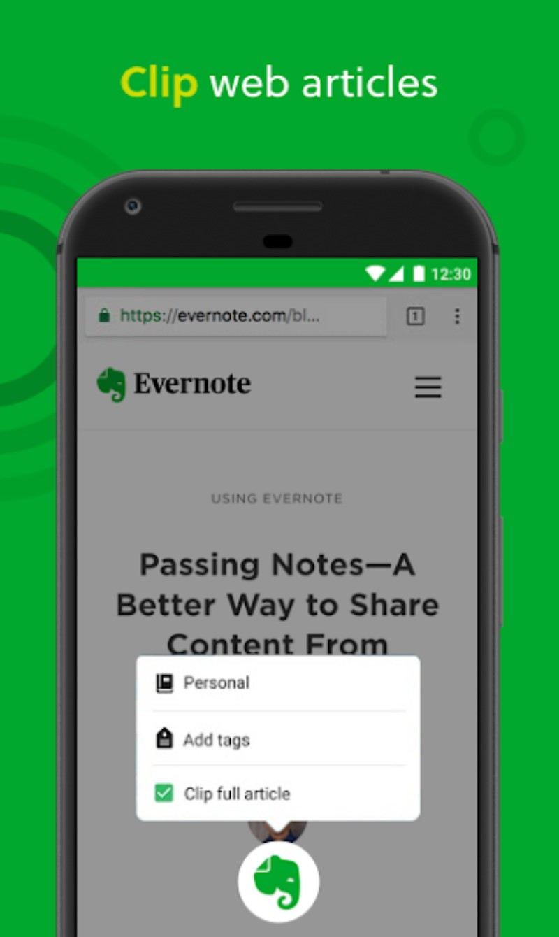 تطبيق Evernote الأشهر لتسجيل الملاحظات ومزامنتها، متاح لأجهزة الآندرويد والـ iOS مدونة نظام أون لاين التقنية