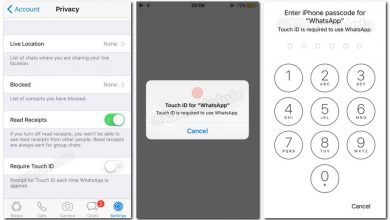 مستخدمو تطبيق الواتساب على الآيفون سيحصلون على خيارات الأمان TouchID و FaceID مدونة نظام أون لاين التقنية