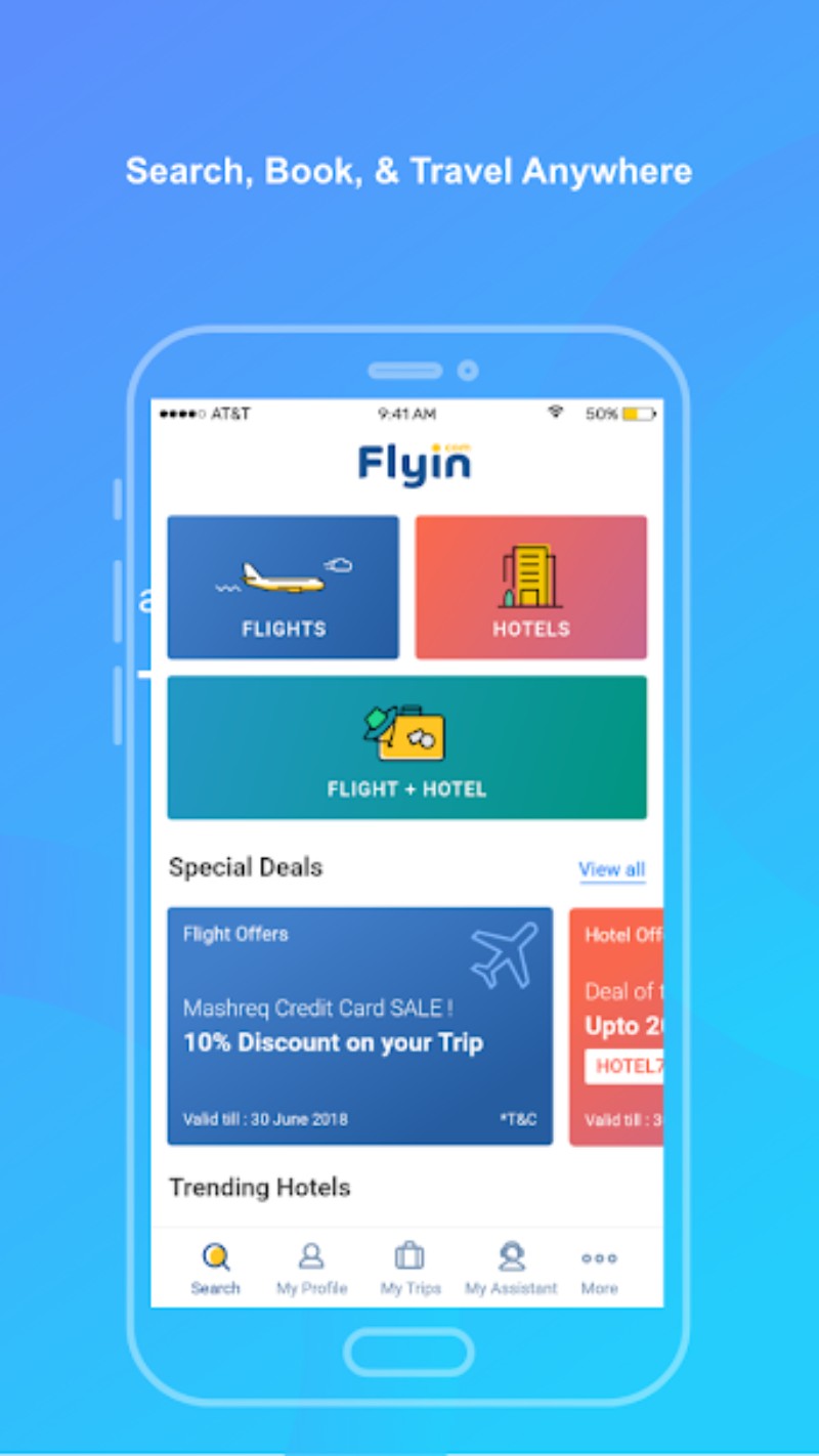 تطبيق Flyin.com - طيران و فنادق لحجز الفنادق ورحلات الطيرات والحصول على أفضل الأسعار مدونة نظام أون لاين التقنية