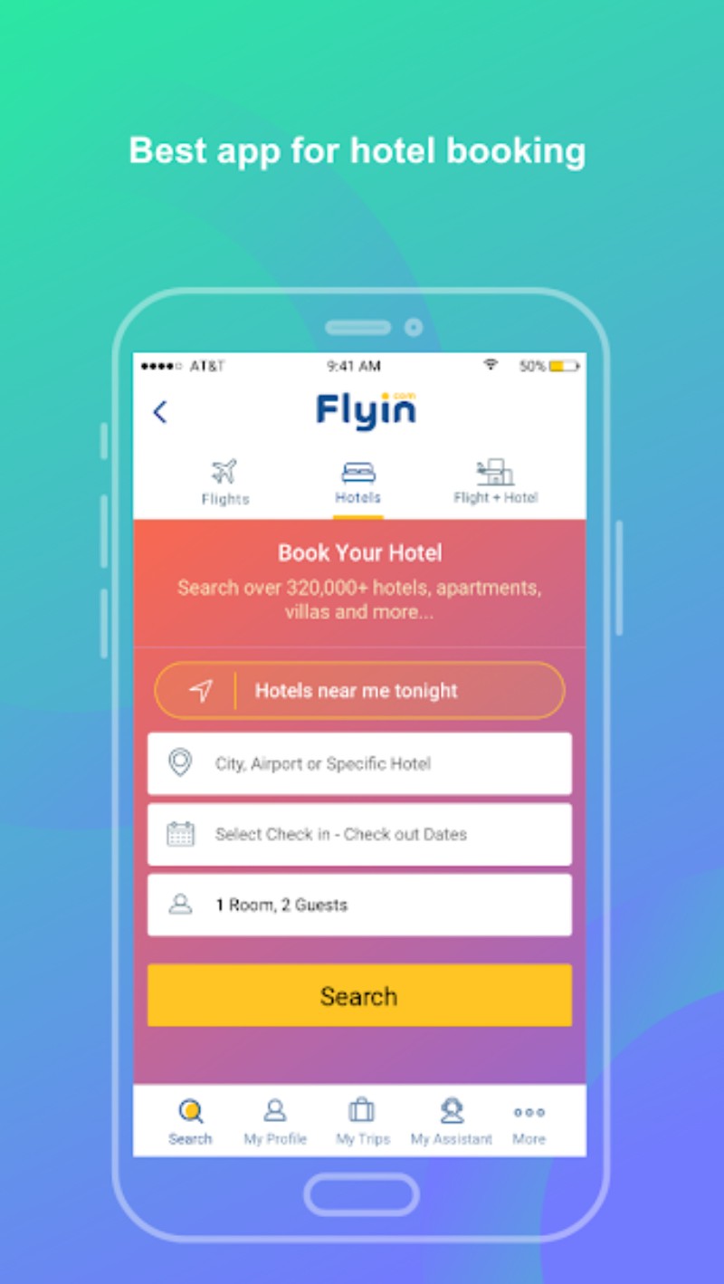 تطبيق Flyin.com - طيران و فنادق لحجز الفنادق ورحلات الطيرات والحصول على أفضل الأسعار مدونة نظام أون لاين التقنية