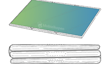 تسريب صور براءة اختراع جديدة مقدمة من شركة سامسونج لتابلت قابل للطي مدونة نظام أون لاين التقنية