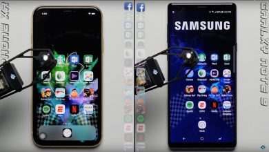 بالفيديو.. مقارنة بين جوالي ايفون XR وسامسونج Note 9 من حيث السرعة، من سينتصر؟ مدونة نظام أون لاين التقنية