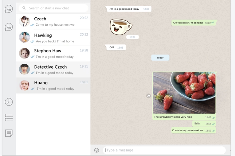 تطبيق Messenger for WhatsApp iPad