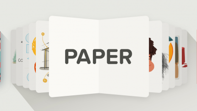 تطبيق Paper