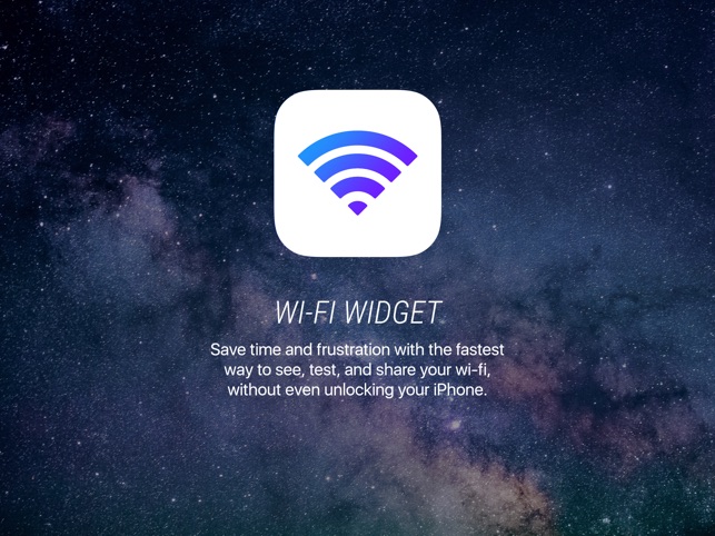 تطبيق Wifi Widget