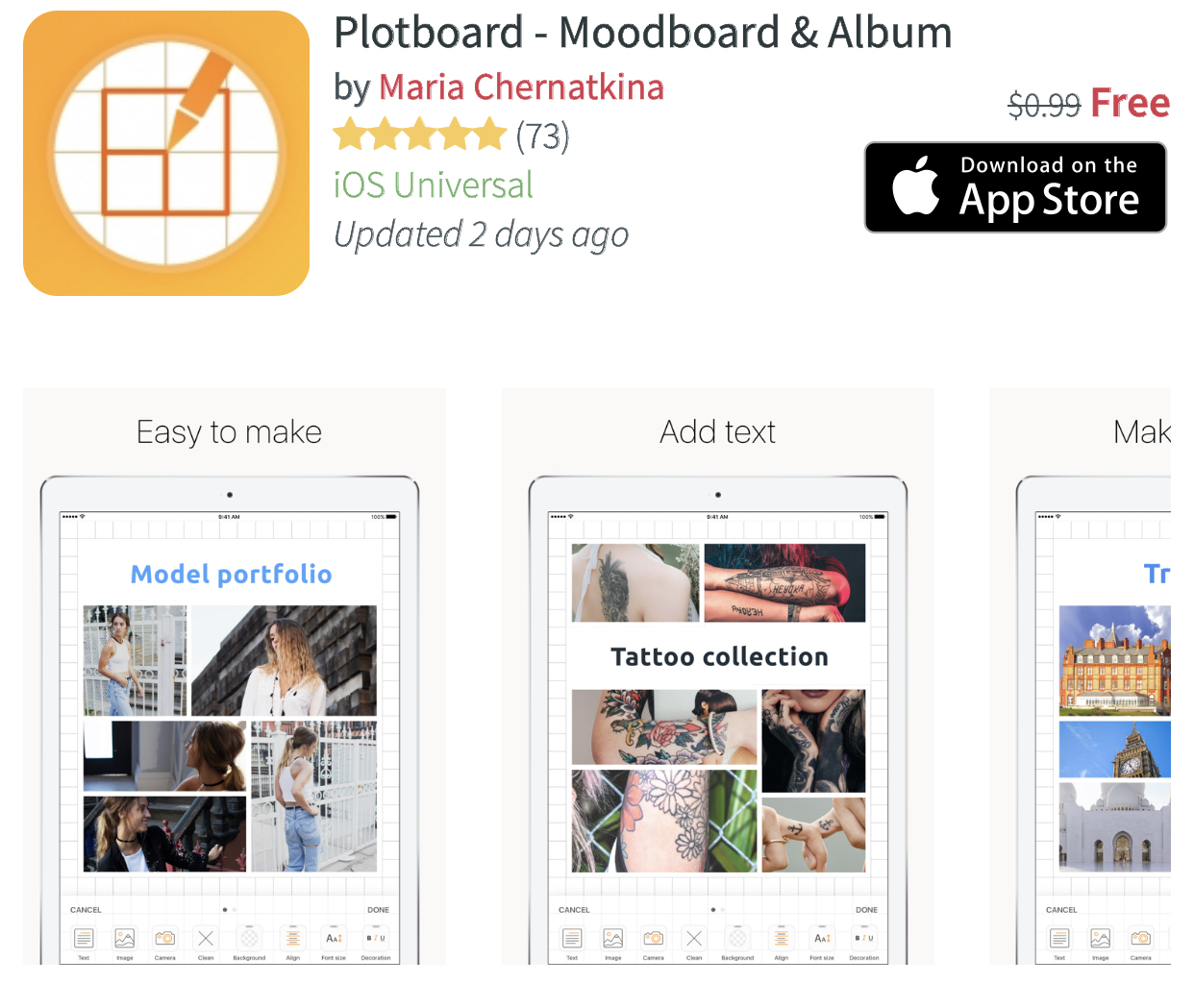 تطبيق Plotboard